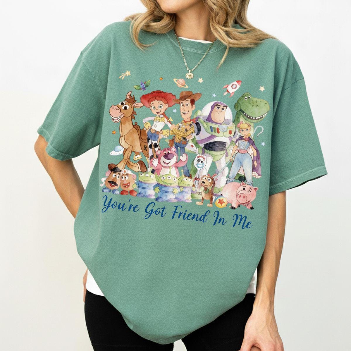 Comfort Colors Retro Toy Story 1995 — Gildan Hoodie fan art by Snagva (3)