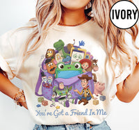Toy Story Characters — Gildan Hoodie fan art by Snagva
