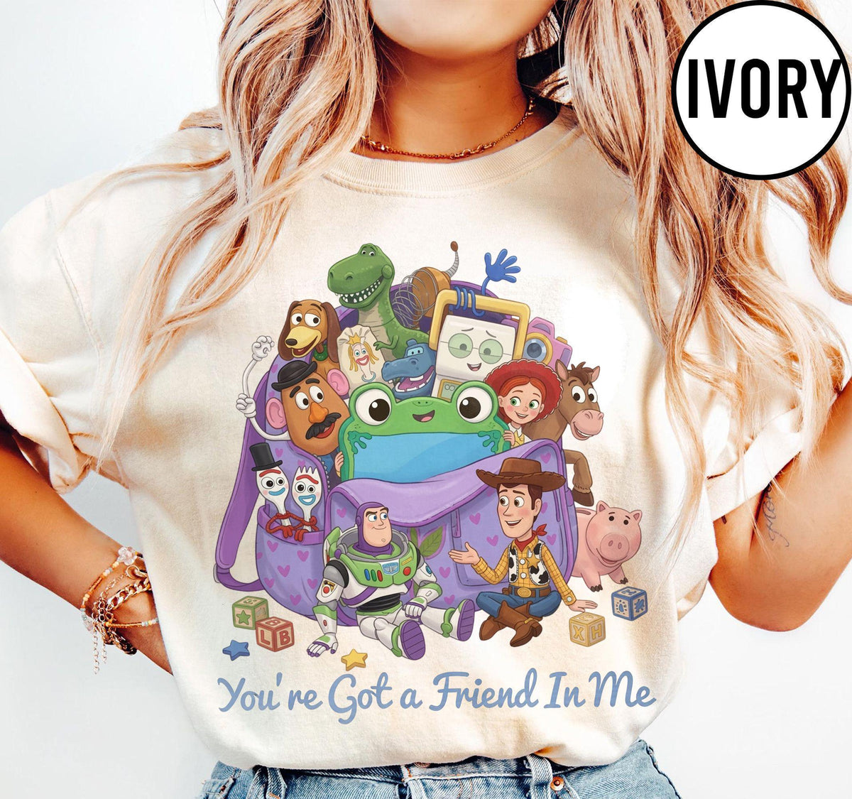 Toy Story Characters — Comfort Colors Tee fan art by Snagva