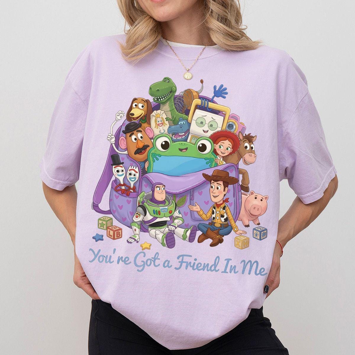 Toy Story Characters — Bella+Canvas Tee fan art by Snagva (3)
