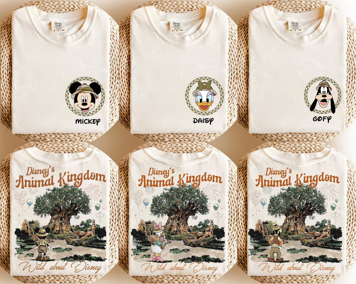 2-Sided Comfort Colors Disney Animal Kingdom Safari Shirts — Comfort Colors Tee fan art by Snagva