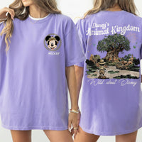 2-Sided Comfort Colors Disney Animal Kingdom Safari Shirts — Gildan Hoodie fan art by Snagva (3)