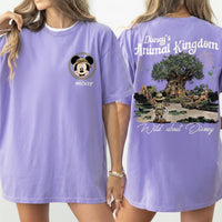 2-Sided Comfort Colors Disney Animal Kingdom Safari Shirts — Comfort Colors Tee fan art by Snagva (3)
