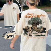 2-Sided Comfort Colors Disney Animal Kingdom Safari Shirts — Gildan Hoodie fan art by Snagva (6)