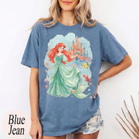Retro Disney Princess Coquette Bow — Gildan Sweatshirt fan art by Snagva (5)