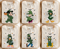 Retro Comfort Colors Mickey & Friends Costume Oogie Boogie B — Comfort Colors Tee fan art by Snagva