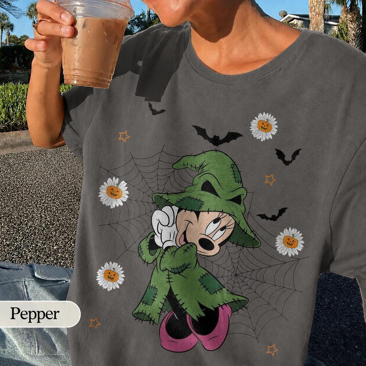 Retro Comfort Colors Mickey & Friends Costume Oogie Boogie B — Bella+Canvas Tee fan art by Snagva (2)