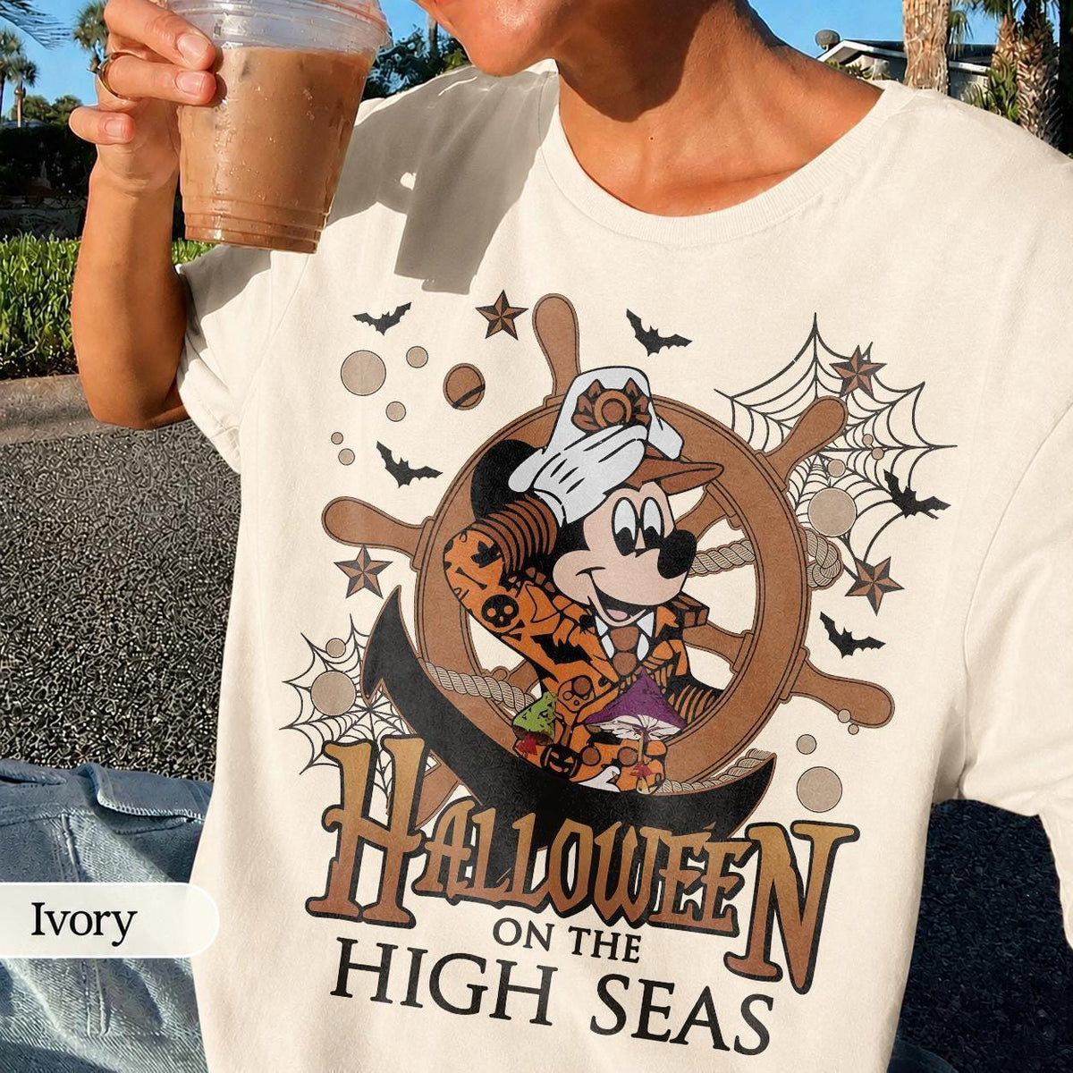 Halloween On The High Seas Comfort Colors — Bella+Canvas Tee fan art by Snagva (5)