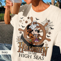 Halloween On The High Seas Comfort Colors — Gildan Hoodie fan art by Snagva (5)