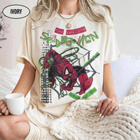 Retro Amazing Spider-Man Comfort Colors — Gildan Sweatshirt fan art by Snagva