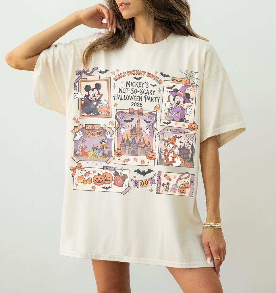 Retro Comfort Colors Disneyworld Halloween — Gildan Sweatshirt fan art by Snagva