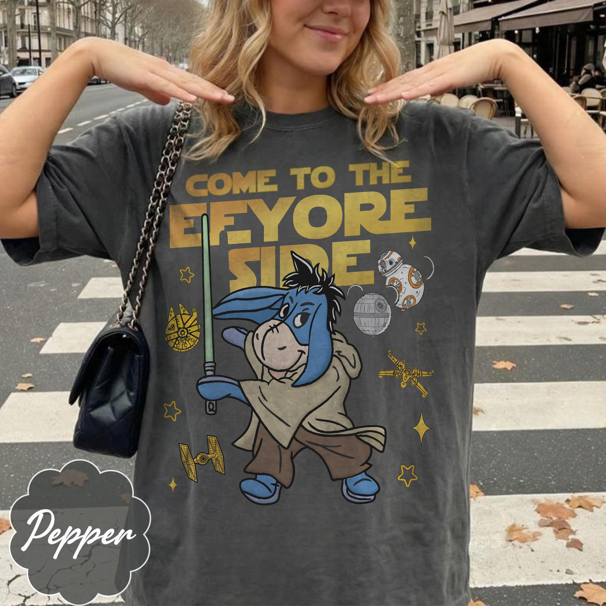 Fun Come To The Eeyore Side — Gildan Hoodie fan art by Snagva (3)