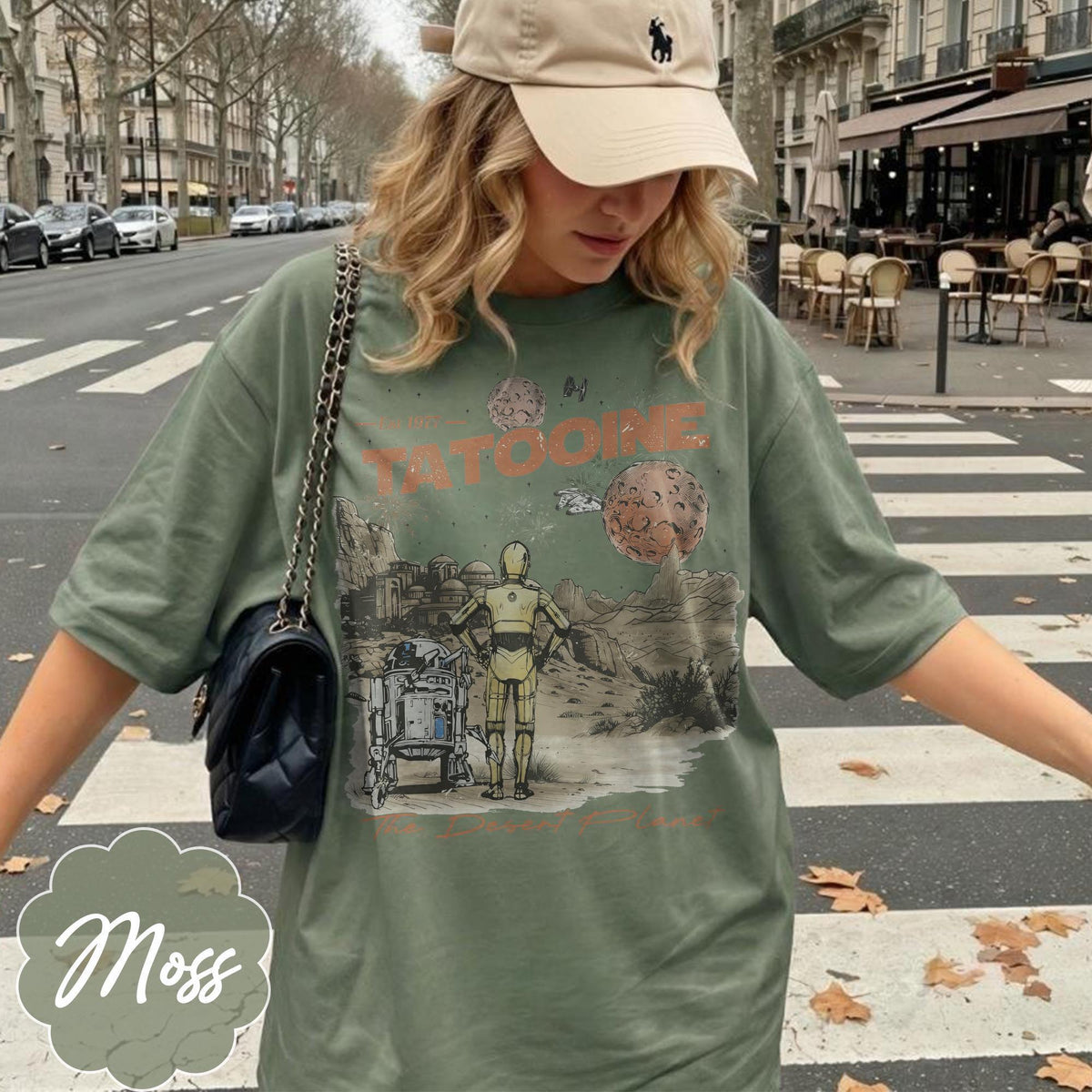 Star Wars Tatooine 1977 The Desert Planet — Bella+Canvas Tee fan art by Snagva (3)