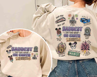 2-sided Disney Saddest Place Tattoo Shop On Earth Comfort co — Comfort Colors Tee fan art by Snagva (4)
