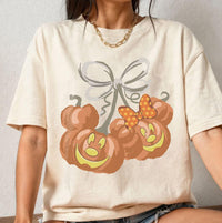 Wartercolor Coquette Mickey Pumpkin Retro — Gildan Hoodie fan art by Snagva