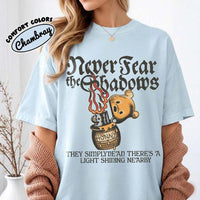 Winnie the Pooh Never Fear Shadows — Gildan Sweatshirt fan art by Snagva (5)
