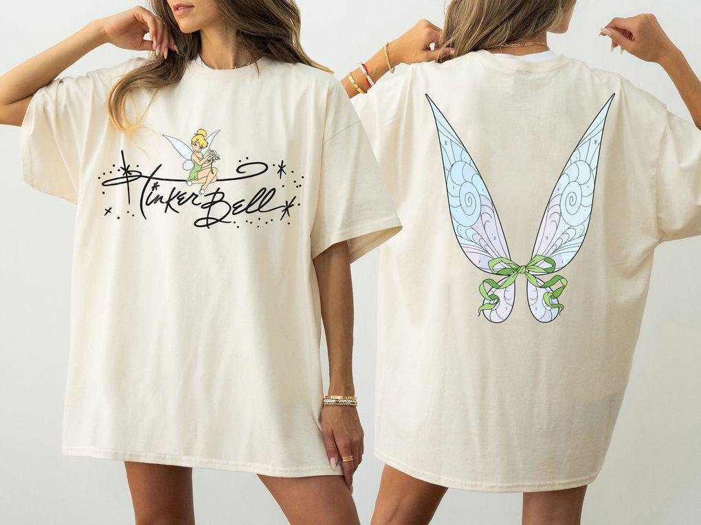 Retro Princess Tinkerbell — Comfort Colors Tee fan art by Snagva