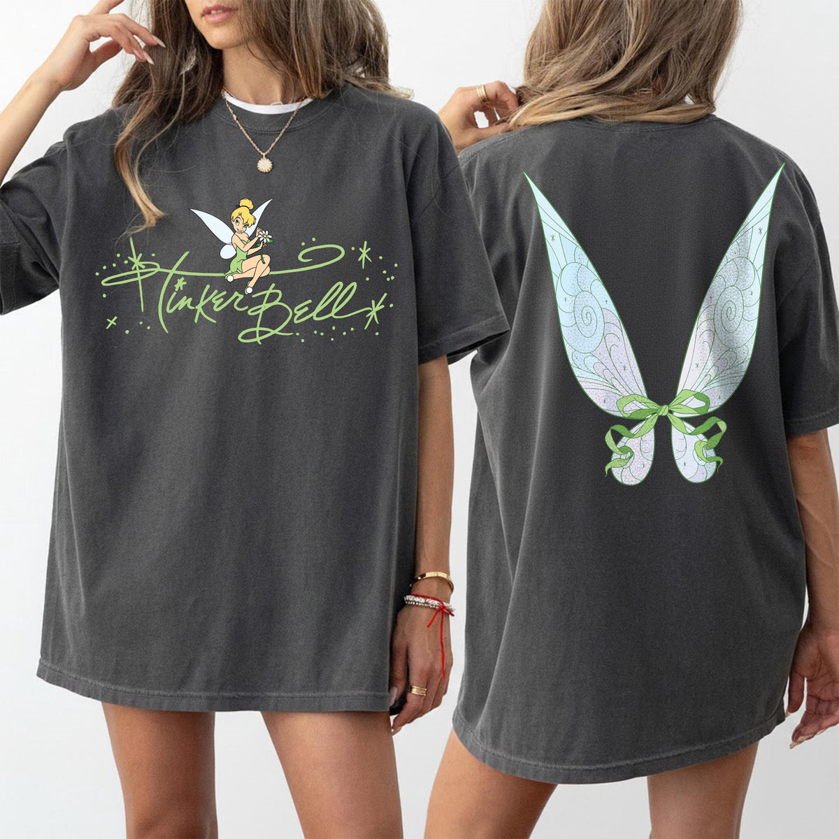 Retro Princess Tinkerbell — Comfort Colors Tee fan art by Snagva (2)