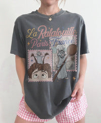 Comfort Colors Ratatouille Paris France — Comfort Colors Tee fan art by Snagva (2)