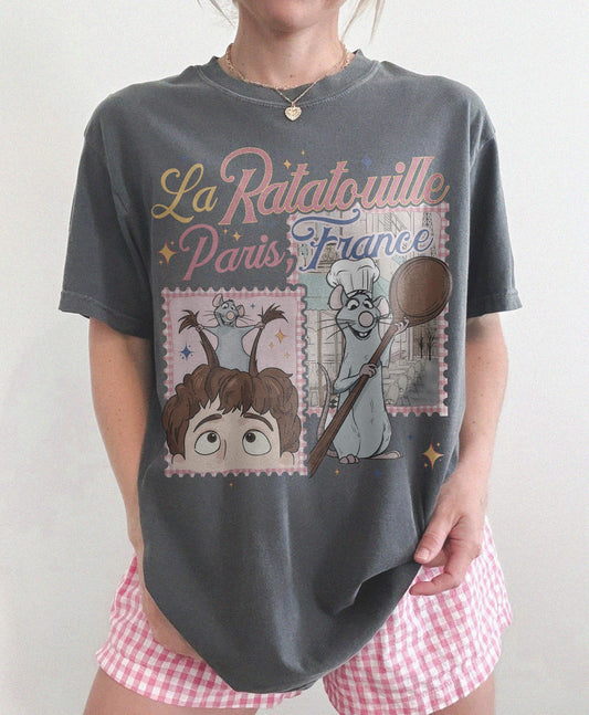 Comfort Colors Ratatouille Paris France — Gildan Sweatshirt