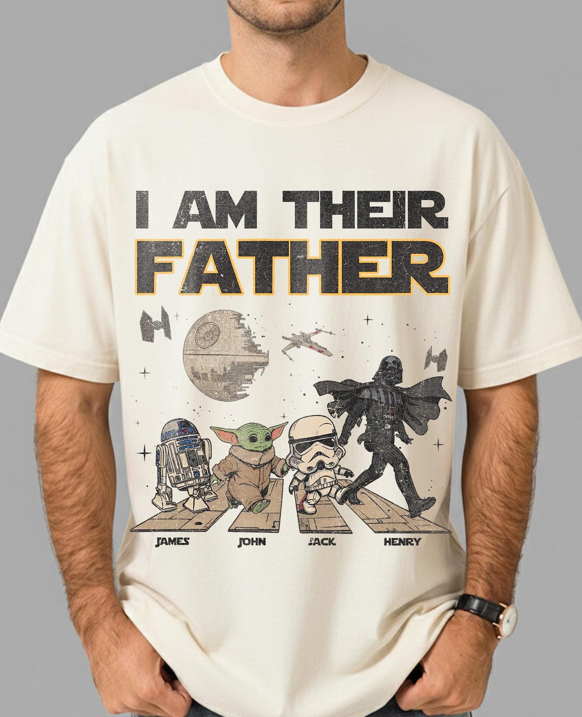 Personalized I Am Their Father — Comfort Colors Tee fan art by Snagva (3)