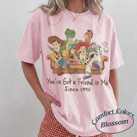 Retro Toy Story Friends — Gildan Hoodie fan art by Snagva