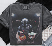Retro Star Wars Halloween — Bella+Canvas Tee fan art by Snagva