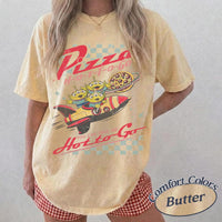 Comfort Colors Pizza Planet Aliens Toy Story — Comfort Colors Tee fan art by Snagva (3)