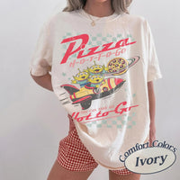 Comfort Colors Pizza Planet Aliens Toy Story — Bella+Canvas Tee fan art by Snagva (4)