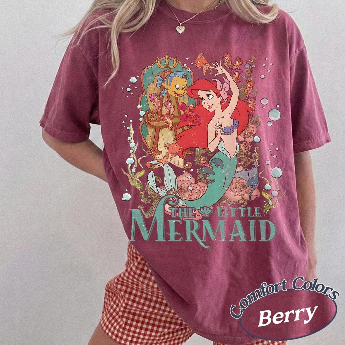 Comfort Colors The Little Mermaid — Gildan Hoodie fan art by Snagva (5)