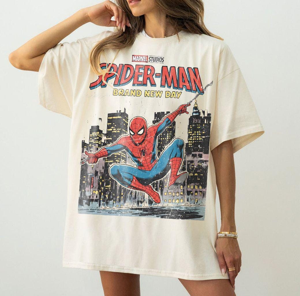 Retro Spider-Man Brand New Day Comfort Colors — Gildan Hoodie fan art by Snagva