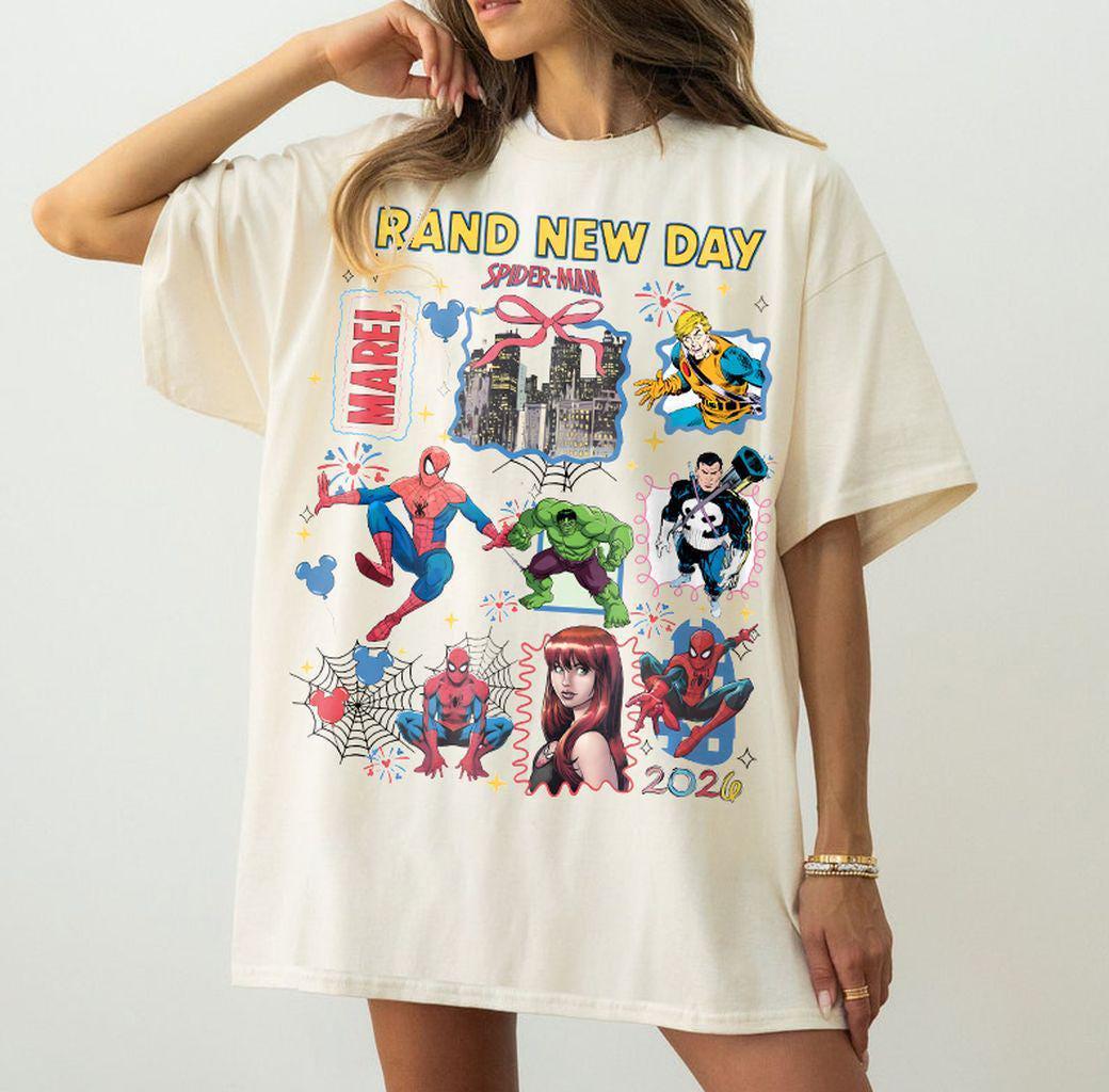 Retro Spider-Man Brand New Day Comfort Colors — Gildan Hoodie fan art by Snagva (4)