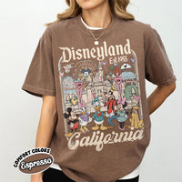 Retro Disneyland California Comfort Colors — Comfort Colors Tee fan art by Snagva (2)