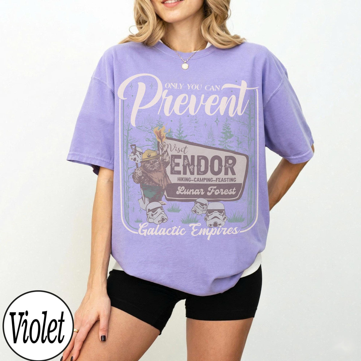 Comfort Colors® Ewok Star Wars — Gildan Hoodie fan art by Snagva (3)