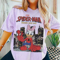 Personalized Retro Disney Spider-Man Brand New Day — Comfort Colors Tee fan art by Snagva (5)