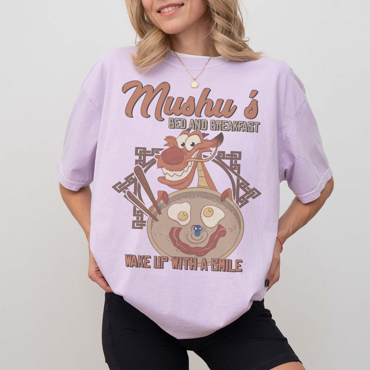 Retro Disney Mulan Dragon Comfort Colors — Bella+Canvas Tee fan art by Snagva (2)