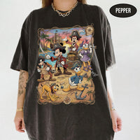 Comfort Colors Retro Disney Pirate — Bella+Canvas Tee fan art by Snagva (2)