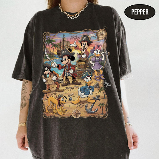 Comfort Colors Retro Disney Pirate — Gildan Sweatshirt