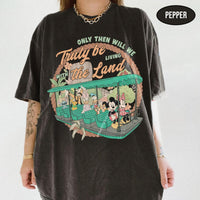 Living With The Land Mickey Friends EPCOT Ride Comfort Color — Comfort Colors Tee fan art by Snagva (2)