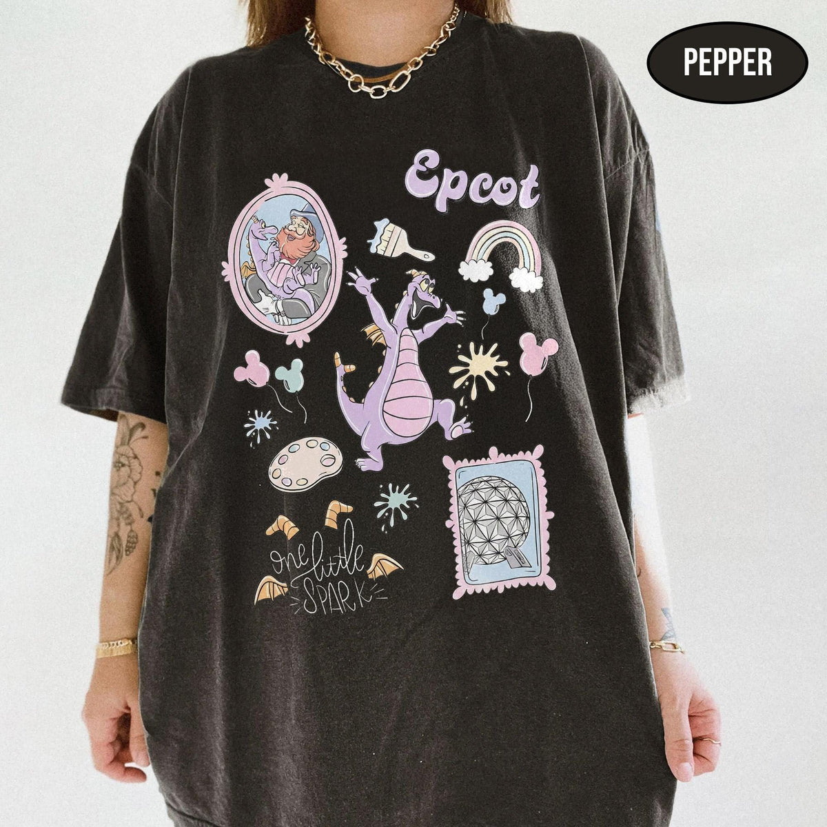 Comfort Colors Figment EPCOT Shirts — Gildan Sweatshirt fan art by Snagva (2)