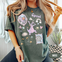 Comfort Colors Figment EPCOT Shirts — Bella+Canvas Tee fan art by Snagva (3)