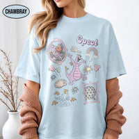 Comfort Colors Figment EPCOT Shirts — Bella+Canvas Tee fan art by Snagva (4)