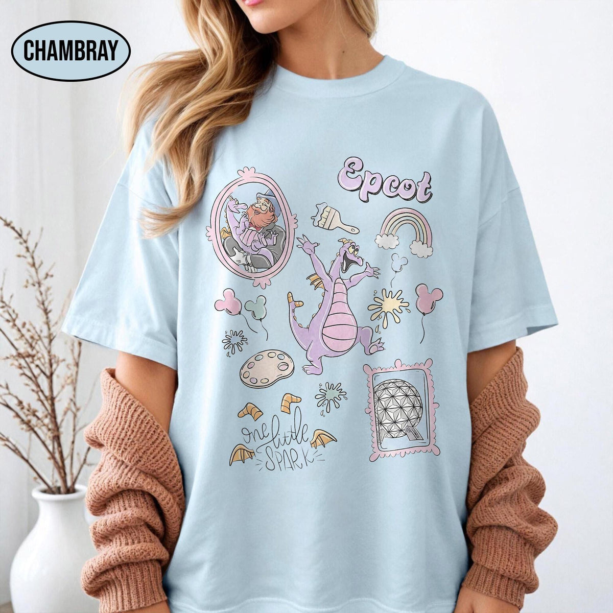 Comfort Colors Figment EPCOT Shirts — Gildan Hoodie fan art by Snagva (4)