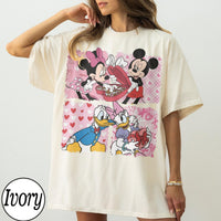 Comfort Colors Disney Valentine — Gildan Sweatshirt fan art by Snagva