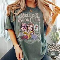 Belle's Book Club — Gildan Hoodie fan art by Snagva (3)