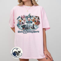 Retro The Happiest Place On Earth Comfort Colors — Bella+Canvas Tee fan art by Snagva (6)