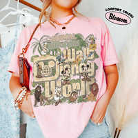 Retro Disney Animal Kingdom Safari Shirts — Gildan Sweatshirt fan art by Snagva (6)