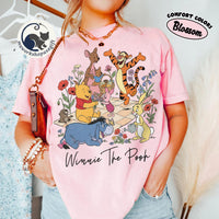 Retro Comfort Colors Coquette Winnie the Pooh & Friends — Comfort Colors Tee fan art by Snagva (2)