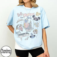 Comfort Colors Disney Magical Castle — Gildan Hoodie fan art by Snagva (3)