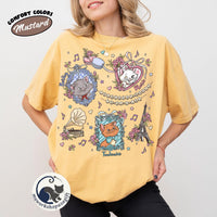 Coquette Bows Disney Aristocats — Comfort Colors Tee fan art by Snagva (4)